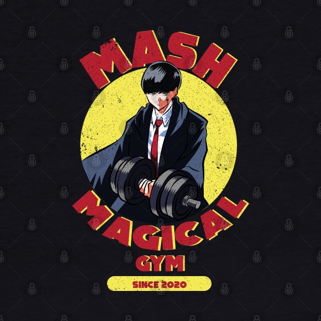 MASHLE: MAGIC AND MUSCLES (MASH MAGICAL GYM) GRUNGE STYLE by FunGangStore